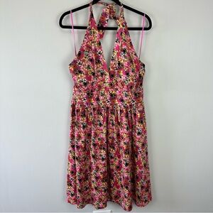 Lindy Bop Marilyn Bee Floral Halter Dress